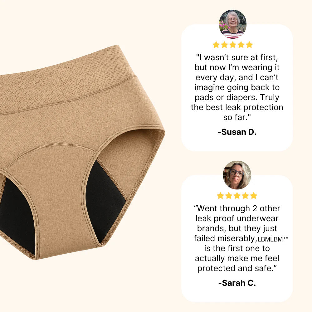💖🌸Last Day 50% OFF|LBMLBM™  100% Leak-Proof Underwear 4-pack